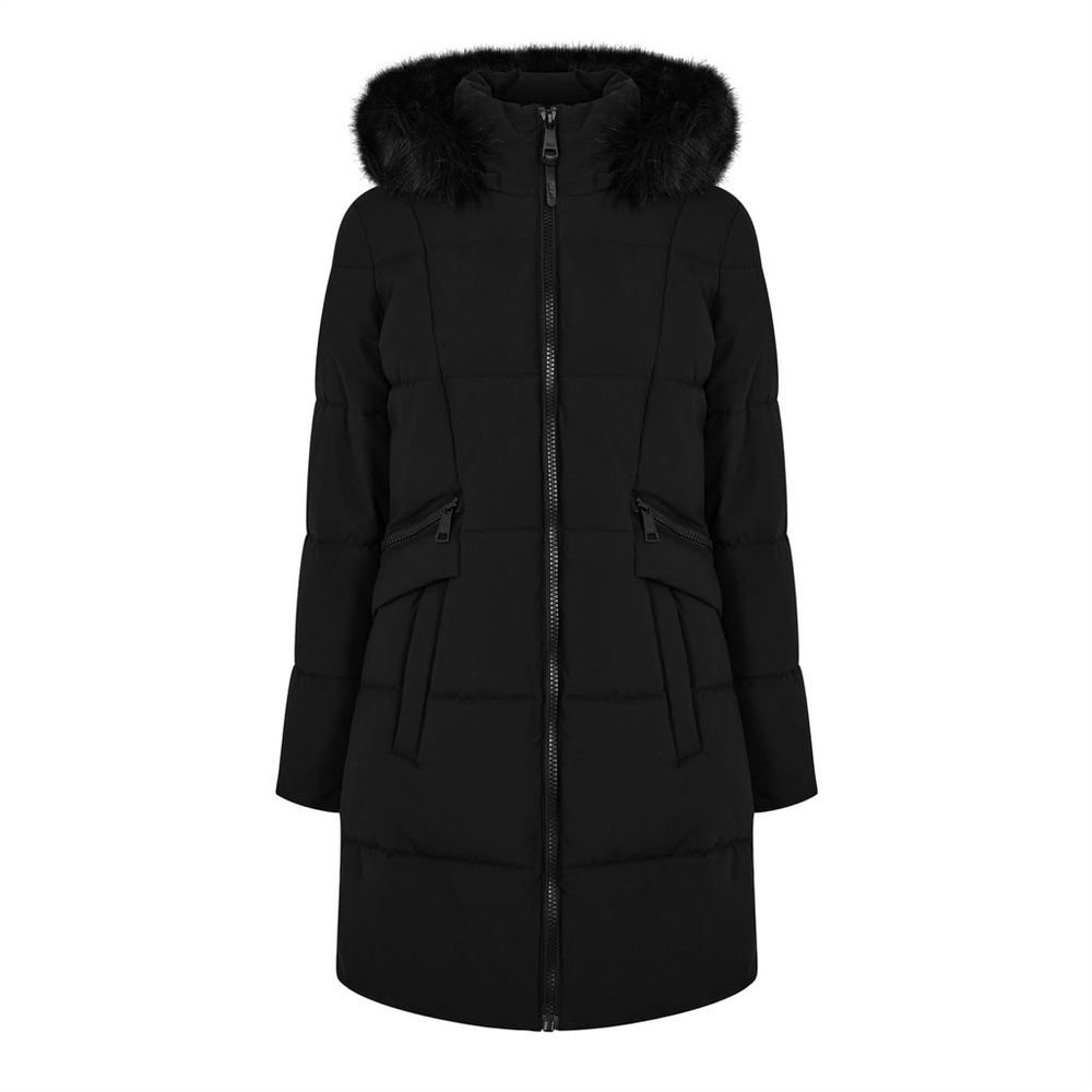 DKNY Black Puffer Jacket